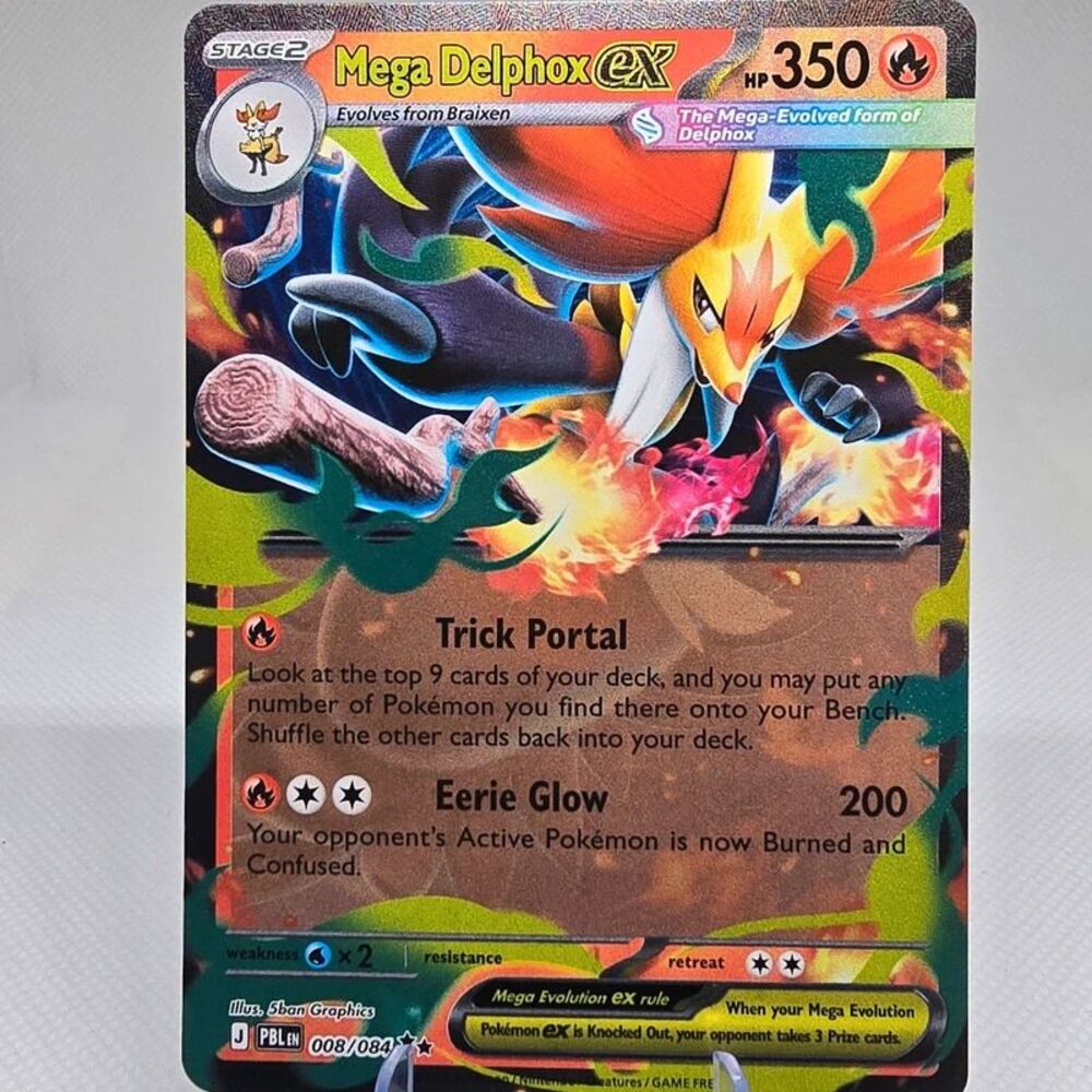 Mega Delphox ex #8 pokemon pitch black